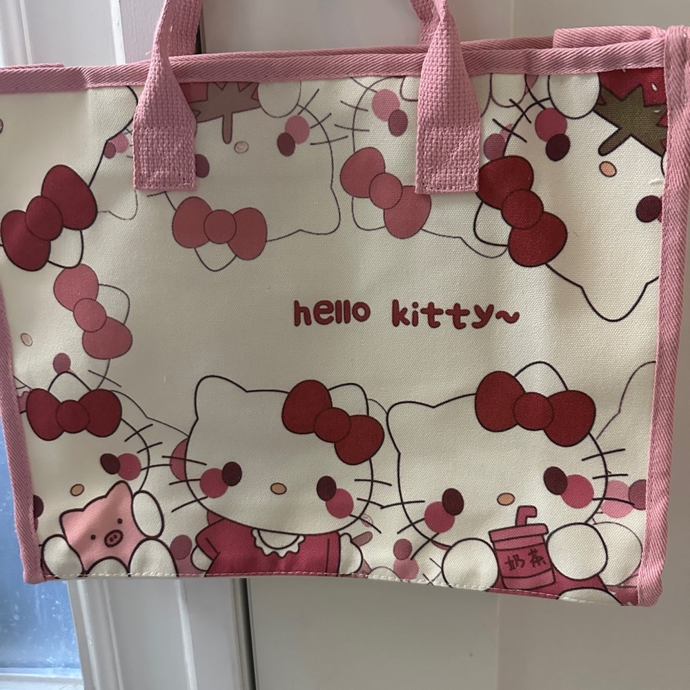 Hello Kitty Pink Tote Bag